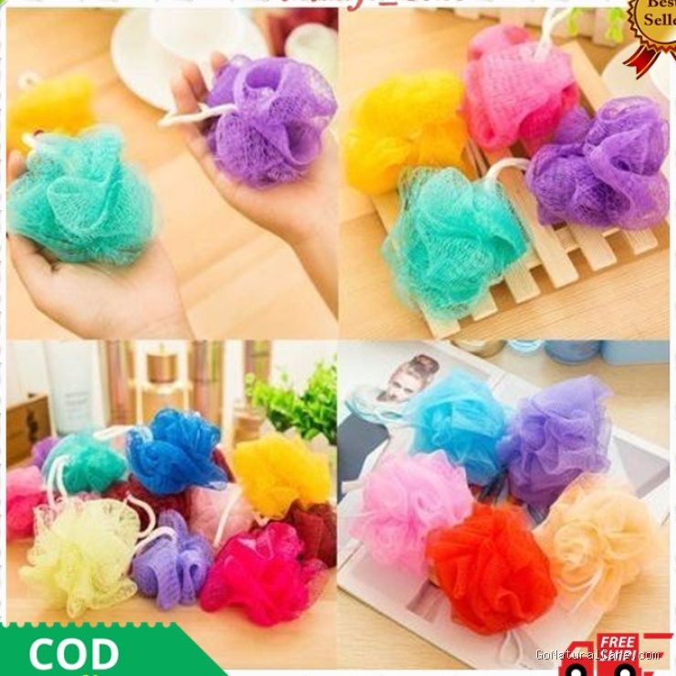 Photo by shopee.co.id - Cara Menghasilkan Busa Melimpah dengan Sabun Cair dan Shower Puff