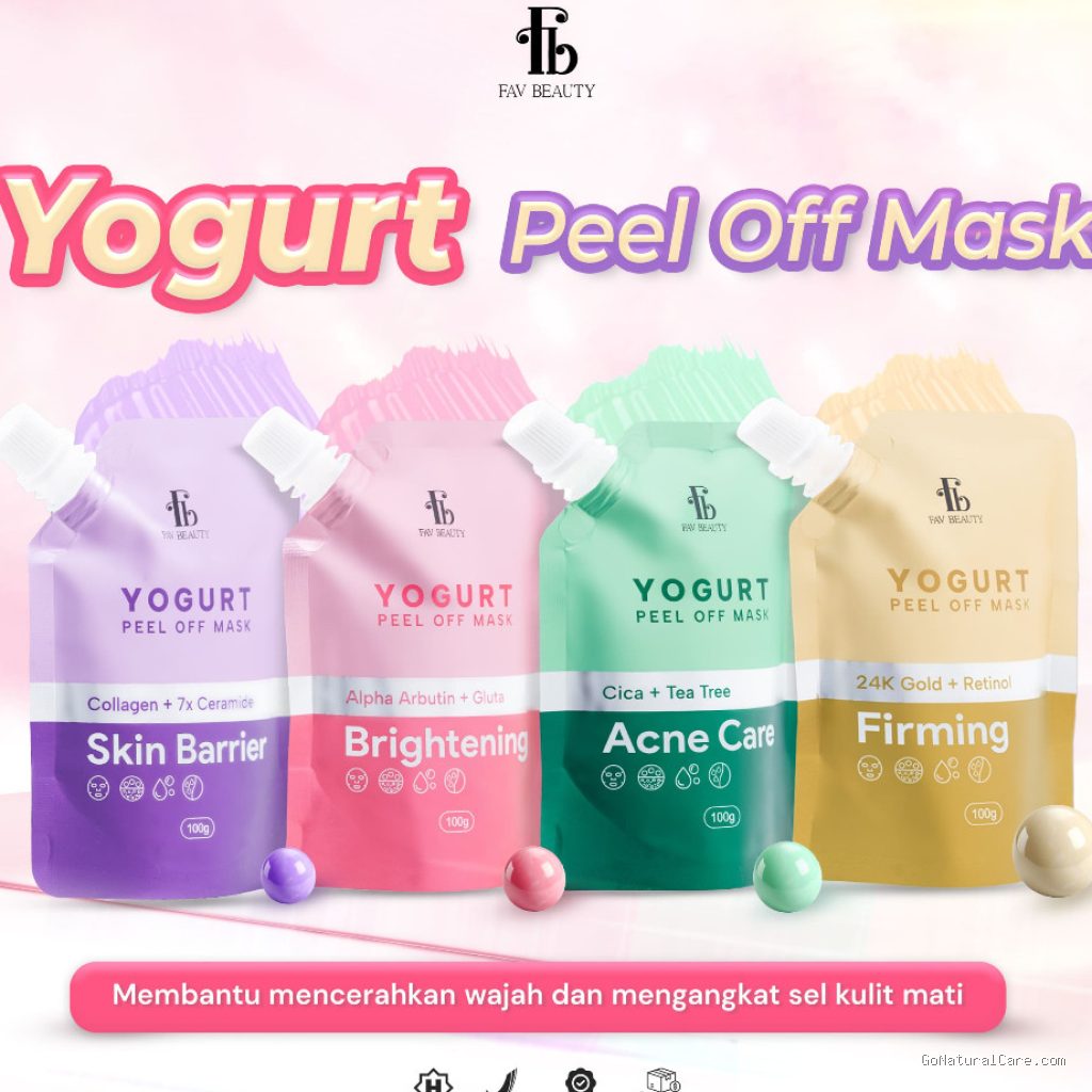 Photo by shopee.co.id - Masker Wajah Yoghurt Tanpa Rasa: Solusi Alami Mengecilkan Pori