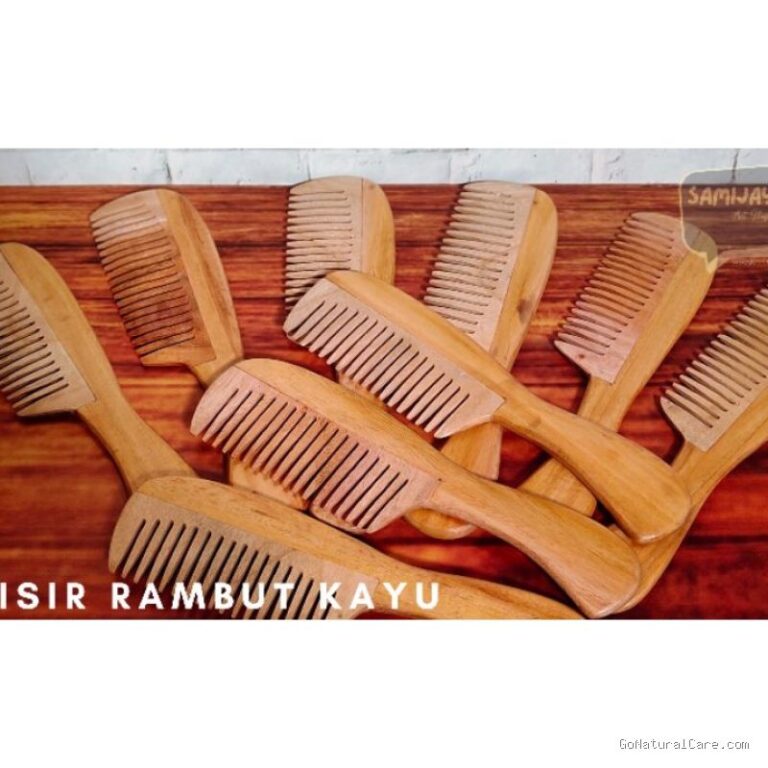 Photo by shopee.co.id - Panduan Memilih Sisir Kayu Bergigi Jarang untuk Rambut Basah