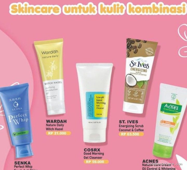 Photo by pinterest.com - Panduan Memilih Skincare yang Tepat untuk Kulit Kombinasi
