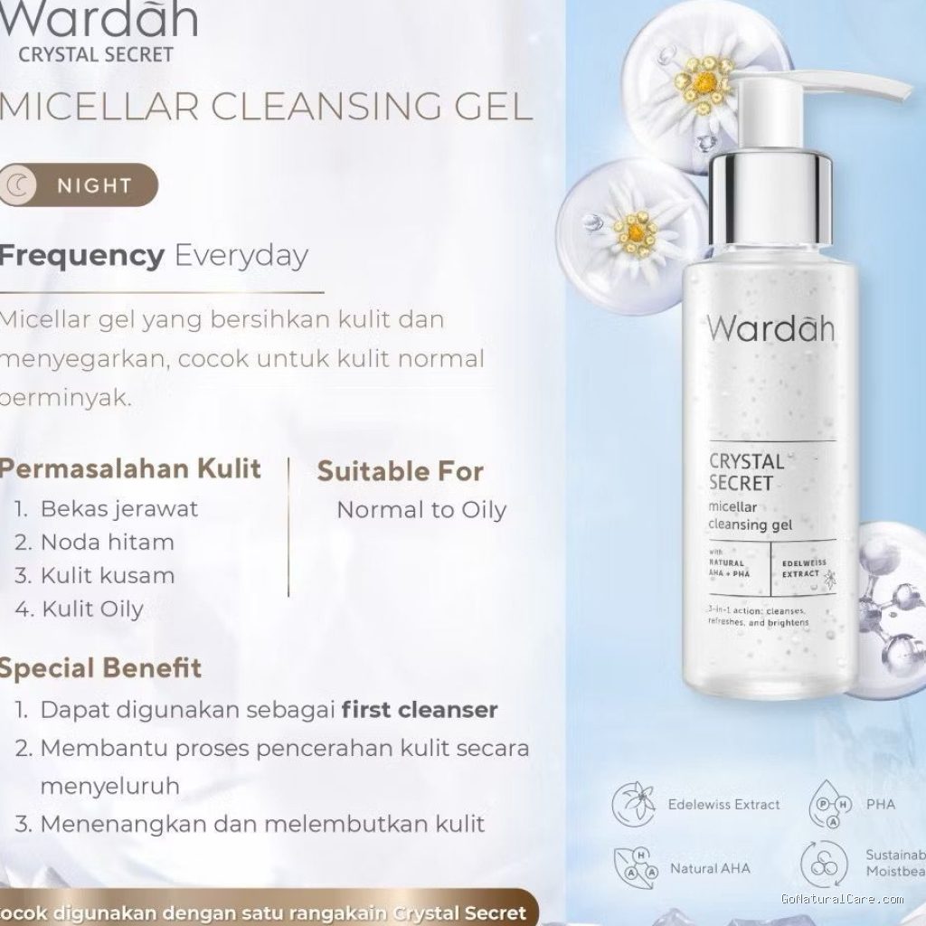 Photo by shopee.co.id - Rekomendasi Micellar Gel Pembersih Wajah Praktis Tanpa Bilas