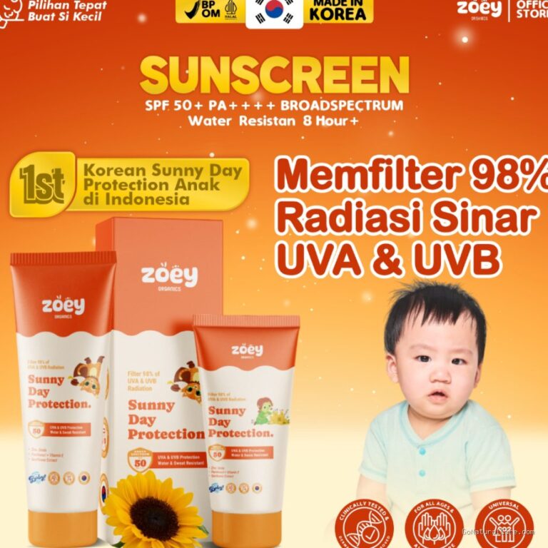 Photo by shopee.co.id - Rekomendasi Sunscreen Fisik Zinc Oxide Terbaik yang Aman untuk Bayi