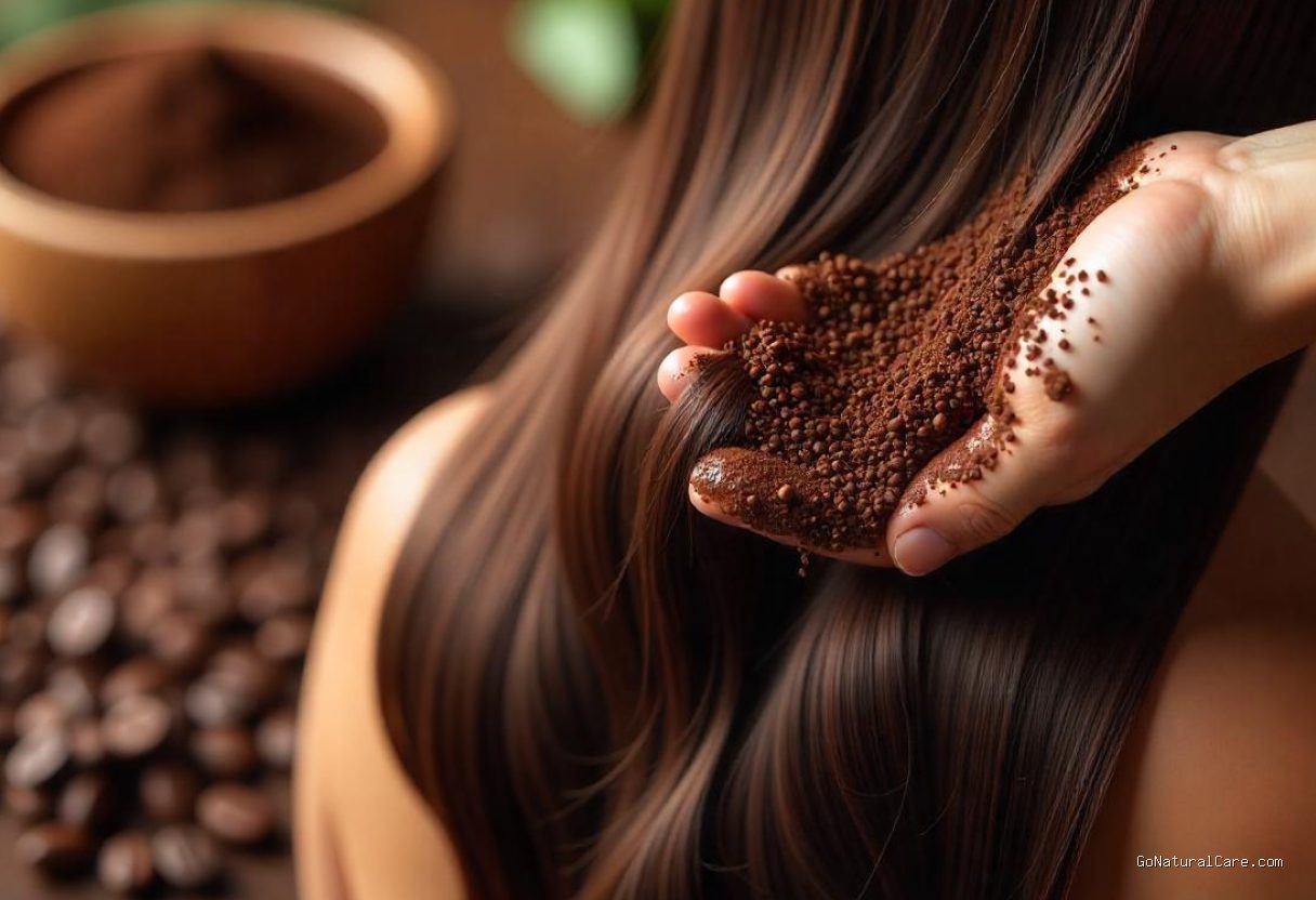 Trik Membersihkan Sisa Butiran Kopi di Sela Rambut Pasca Scrub Tanpa Sisa